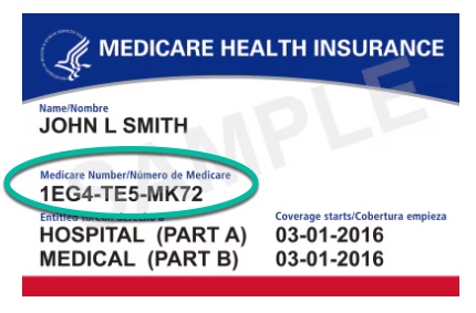 Medicare Card Sample